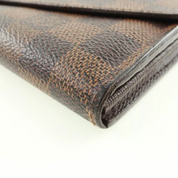 LOUIS VUITTON Portefeiulle Sarah Purse N63209 Brown Damier canvas unisex - Picture 10 of 11